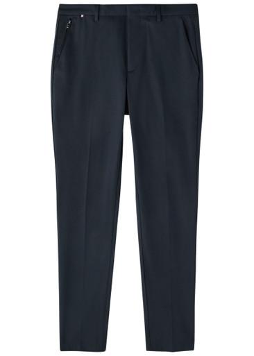 Kaito slim-leg cotton-blend chinos by HUGO BOSS