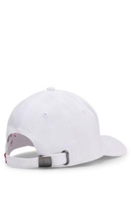 Kids' logo-badge cap in cotton twill by HUGO BOSS