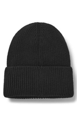Kids' logo beanie by HUGO BOSS