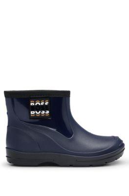 Kids' rain boots with branded label by HUGO BOSS