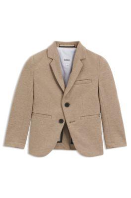 Kids' suit jacket in stretch fabric by HUGO BOSS