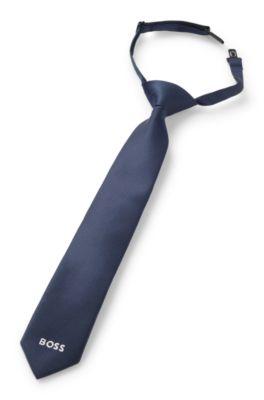 Kids' tie with adjustable fastening by HUGO BOSS