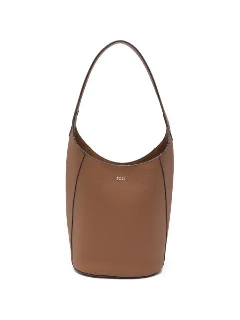 Lenah leather bucket bag by HUGO BOSS Lenah leather bucket bag by HUGO BOSS