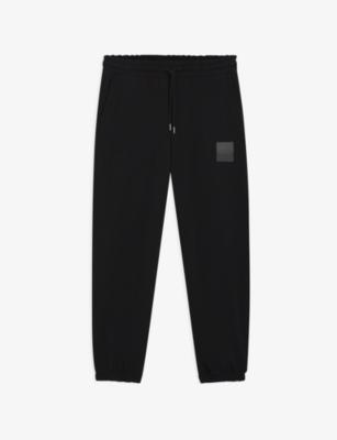 Logo-Print Regular-Fit Cotton Jogging Bottoms by HUGO BOSS