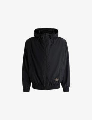 Logo-Print Regular-Fit Windbreaker Jacket by HUGO BOSS
