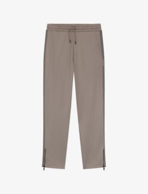 Logo-Print Relaxed-Fit Woven Tracksuit Bottoms by HUGO BOSS