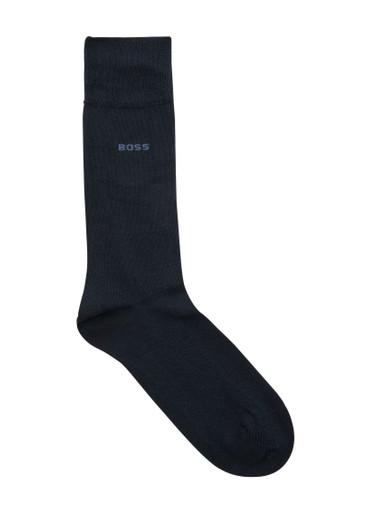 Logo cotton-blend socks - set of two by HUGO BOSS