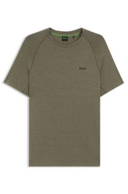 Logo-detail T-shirt in a slim fit by HUGO BOSS