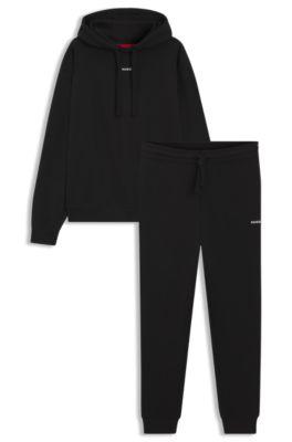 Logo-print tracksuit in cotton terry by HUGO BOSS Logo-print tracksuit in cotton terry by HUGO BOSS