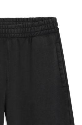 Loose-fit tracksuit bottoms in cotton terry by HUGO BOSS