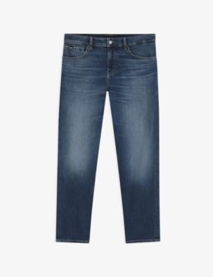 Maine Regular-Fit Stretch-Denim Jeans by HUGO BOSS
