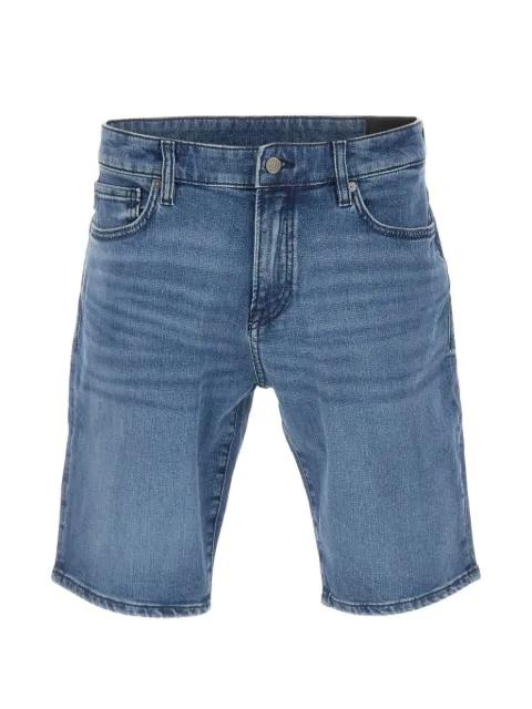 Maine stretch-denim shorts by HUGO BOSS