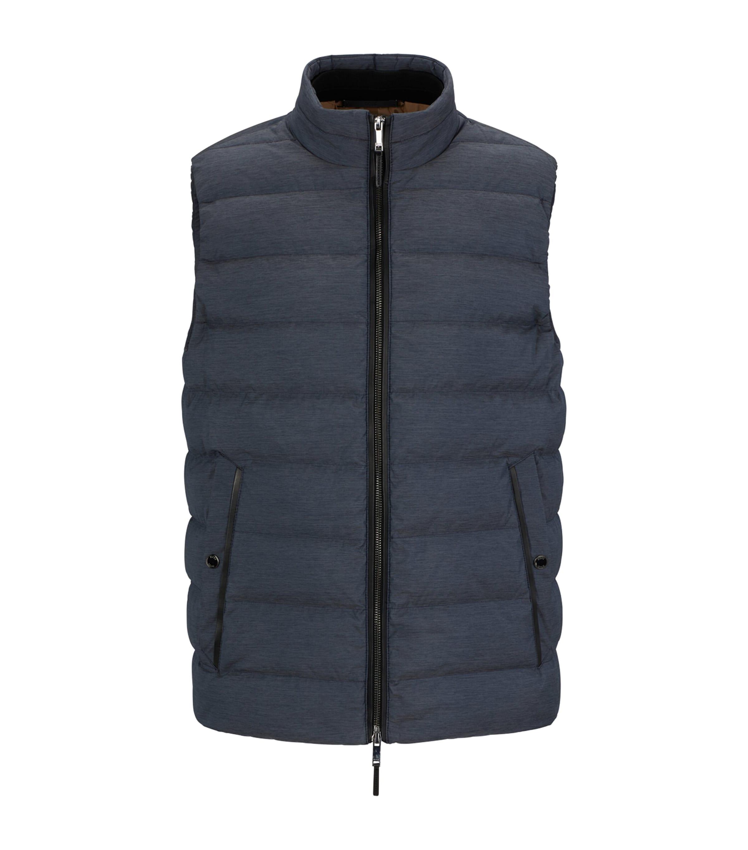 Melange Padded Gilet by HUGO BOSS