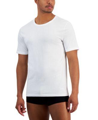 Men's 5-Pack Authentic Solid Cotton Undershirts by HUGO BOSS