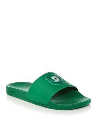 Men's Aryeh Soccer Slides by HUGO BOSS
