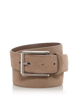 Men's Caleb Suede Belt by HUGO BOSS