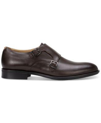 Men's Colby Double-Buckle Monk Strap Dress Shoes by HUGO BOSS Men's Colby Double-Buckle Monk Strap Dress Shoes by HUGO BOSS