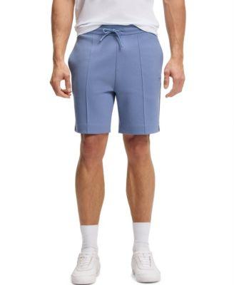 Men's Cotton-Blend Piping Trim Shorts by HUGO BOSS