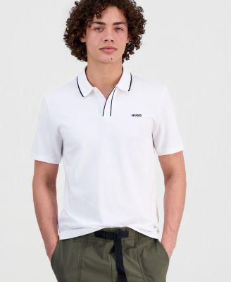 Men's Dalombi Button-Placket Polo Shirt by HUGO BOSS