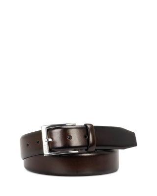 Men's Leather Belt by HUGO BOSS