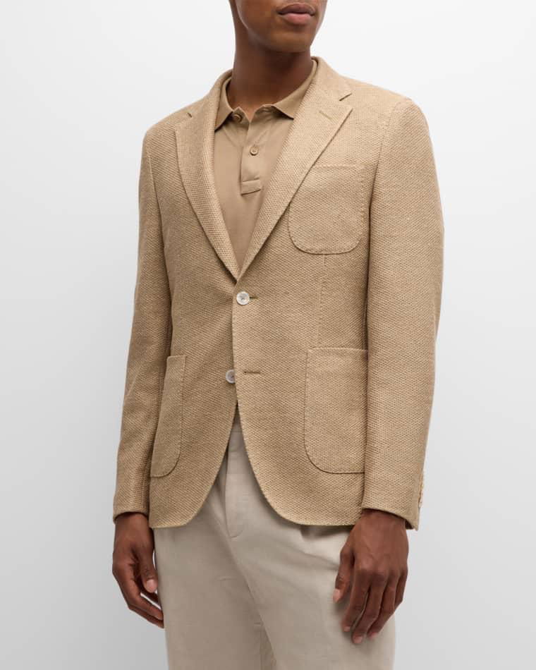 Men's Linen Two-Button Sport Coat by HUGO BOSS