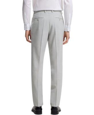 Men's Micro-Patterned 2-Piece Slim-Fit Suit by HUGO BOSS