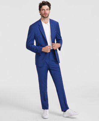 Men's Modern-Fit Solid Wool-Blend Suit Jacket - CLOSE OUT! by HUGO BOSS