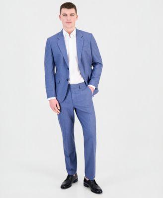Men's Modern-Fit Wool Blend Nested Suit by HUGO BOSS