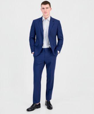 Men's Modern-Fit Wool Blend Nested Suit by HUGO BOSS