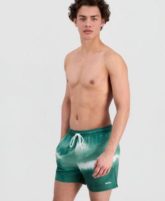 Men's Regular-Fit 5" Swim Trunks by HUGO BOSS