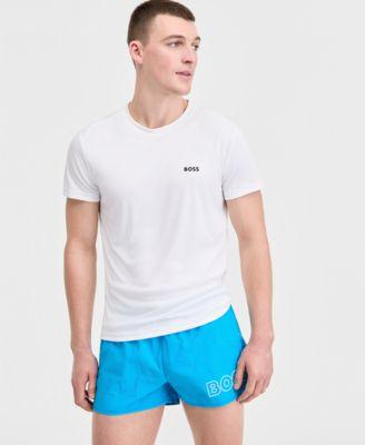Men's Short-Sleeve Sun Protection Rashguard Swim Shirt by HUGO BOSS