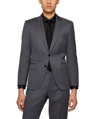 Men's Single-Breasted Suit Jacket by HUGO BOSS