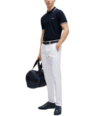 Men's Stretch-Cotton Slim-Fit Polo Shirt by HUGO BOSS