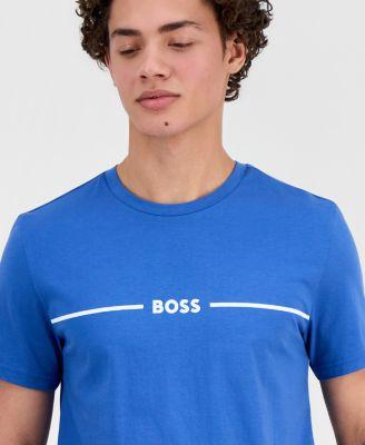 Men's Sun Protection Logo T-Shirt by HUGO BOSS
