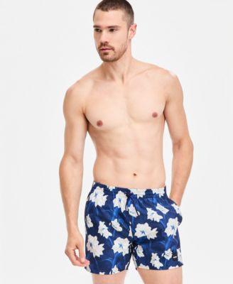 Men's Tropical Print 5" Swim Shorts by HUGO BOSS