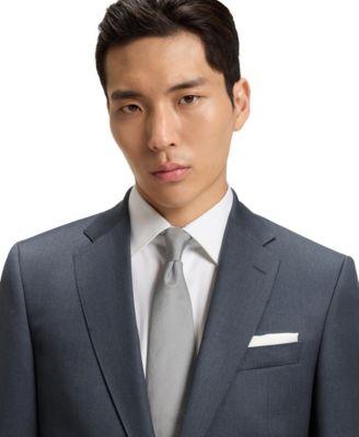 Men's Virgin-Wool Serge Suit Jacket by HUGO BOSS