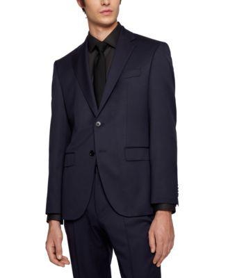 Men's Virgin-Wool Serge Suit Jacket by HUGO BOSS