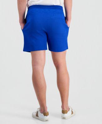 Men's Waffle Jersey 7" Drawstring Shorts by HUGO BOSS