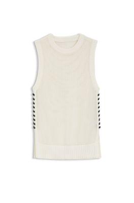 Mesh-structure top in cotton by HUGO BOSS