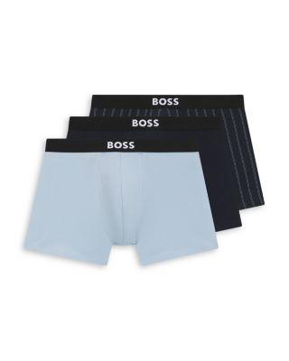 One Cotton Blend Boxer Briefs by HUGO BOSS