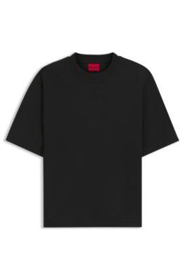 Overlock-stitch T-shirt in a relaxed fit by HUGO BOSS