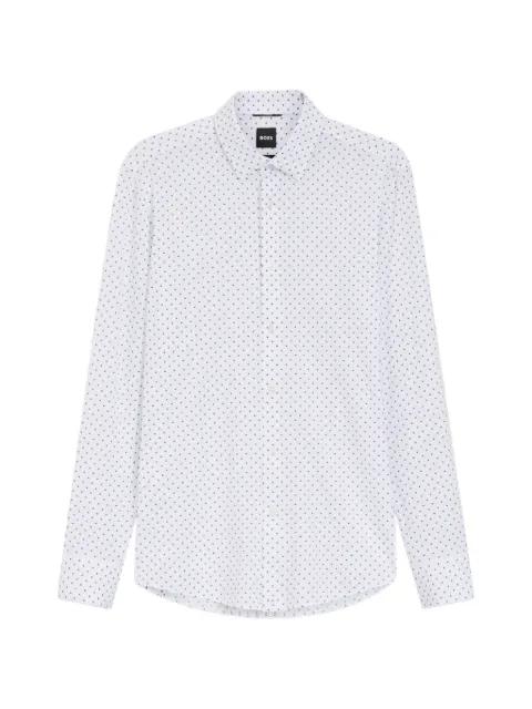 P-HANK-S-K-261 patterned shirt by HUGO BOSS