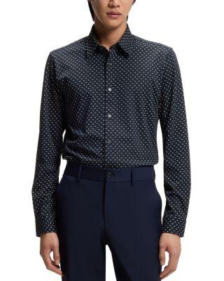 P-Roan Kent Slim Fit Button Down Shirt by HUGO BOSS