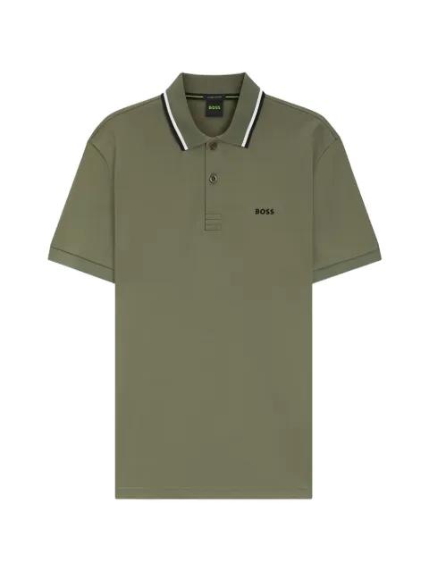 Paddy double-striped polo shirt by HUGO BOSS