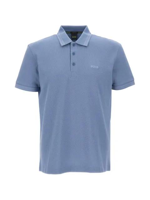 Paddy embroidered pique polo shirt by HUGO BOSS