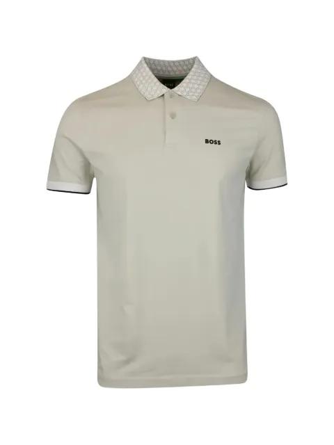 Paddy patterned collar polo shirt by HUGO BOSS