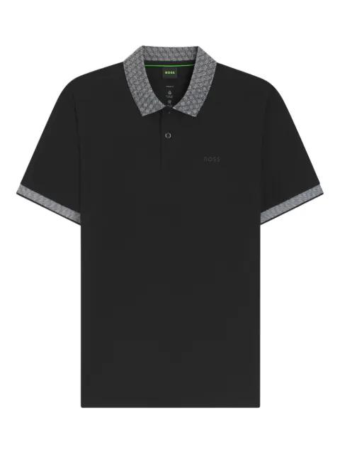 Paddy polo shirt in stretch cotton with moisture management by HUGO BOSS