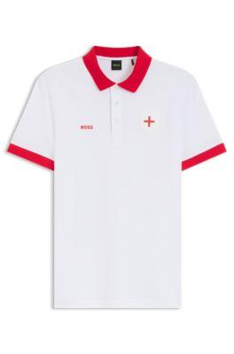 Paddy polo shirt with country flag by HUGO BOSS