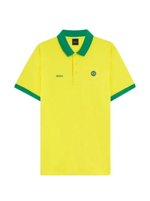 Paddy polo shirt with country flag by HUGO BOSS