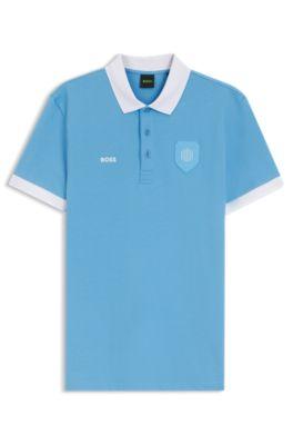 Paddy polo shirt with country flag by HUGO BOSS
